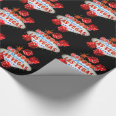 Lucky Las Vegas Wrapping Paper Cadeaupapier (Hoek)