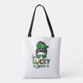 Lucky Lassie St. Paddy's Tote Bag (Achterkant)