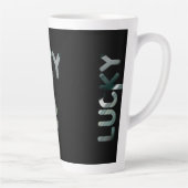 LUCKY Latte Mok Abstracte Trend Interieur Groen (Rechts)