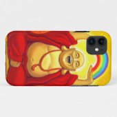Lucky Laughing Rainbow Buddha iPhone 5 Hoesje (Achterkant (horizontaal))