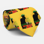 Lucky Le Chat Noir St. Patrick's Day Stropdas (Opgerold)