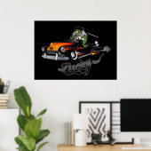 "Lucky" Lead Sled Art Poster (Thuiskantoor)