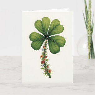 Lucky Leaf Natuur Kunstkaart Kaart