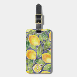Lucky Lemon Bagagelabel