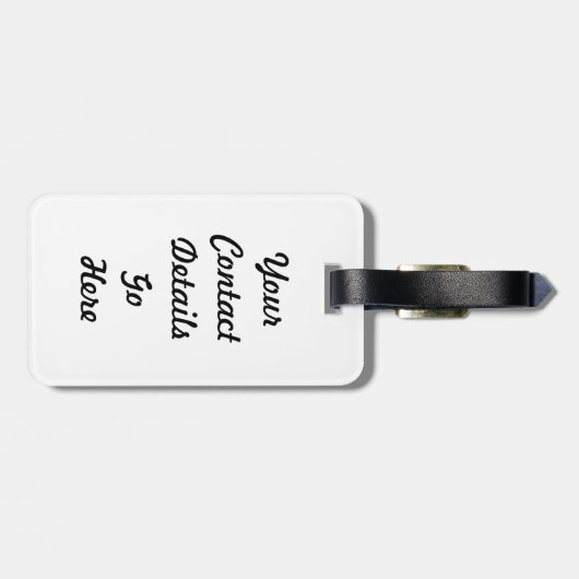 Lucky Lemon Bagagelabel (Achterkant horizontaal)