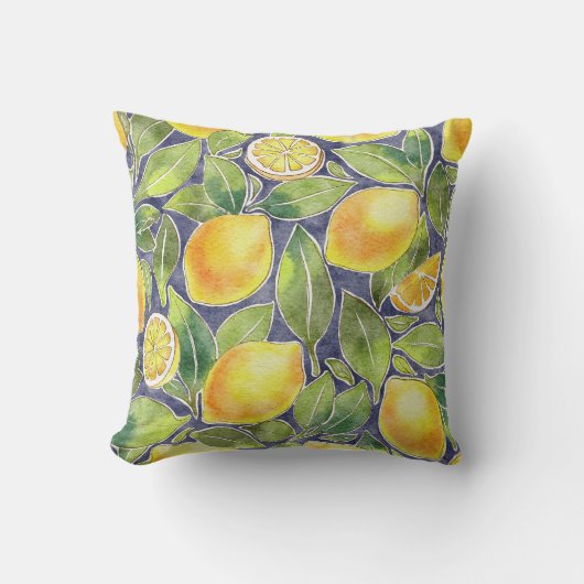 Lucky Lemon Kussen (Voorkant)