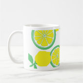 Lucky Lemons Organic Funky Coffee Tea Mok (Links)