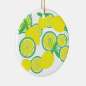 Lucky Lemons Organic Funky Ornament (Rechts)