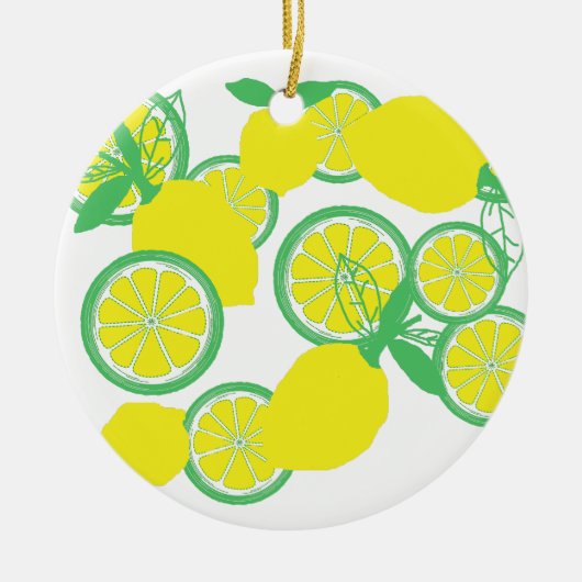 Lucky Lemons Organic Funky Ornament (Voorkant)