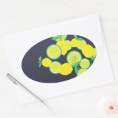 Lucky Lemons Organic Funky Sticker (Envelop)