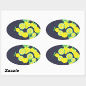 Lucky Lemons Organic Funky Sticker (Vel)