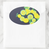 Lucky Lemons Organic Funky Sticker (Tas)