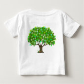 Lucky Leprechaun Baby T-shirt (Achterkant)