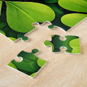 Lucky leprechaun black cat jigsaw puzzle Saint Pat Legpuzzel (Zijkant)