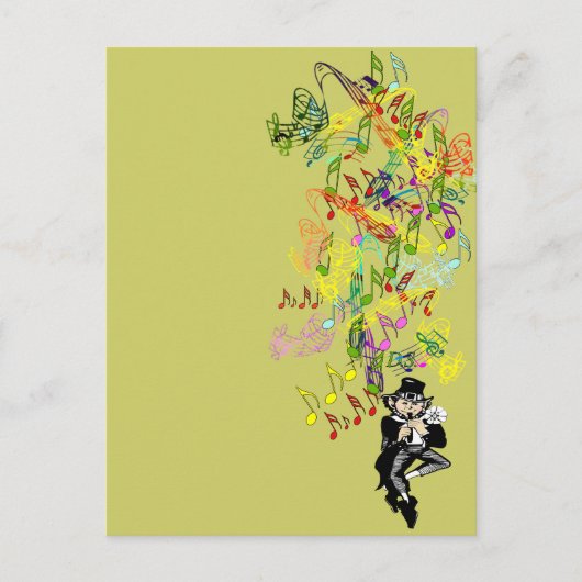 Lucky Leprechaun Briefkaart (Voorkant)