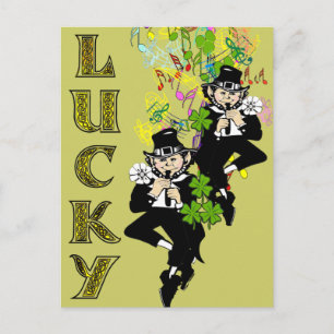 Lucky Leprechaun Briefkaart