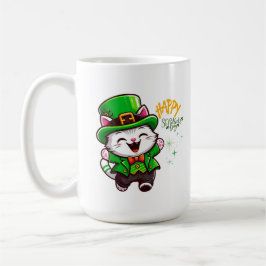 Lucky Leprechaun Cat Koffiemok