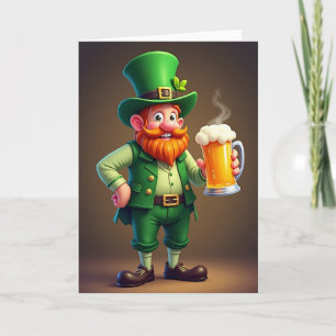 Lucky Leprechaun Cheers Kaart