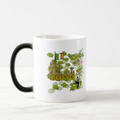 Lucky Leprechaun en Zijn Irish Castle Magische Mok (Links)