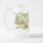 Lucky Leprechaun en Zijn Irish Castle Matglas Bierpul (Links)