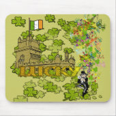 Lucky Leprechaun en Zijn Irish Castle Muismat (Voorkant)