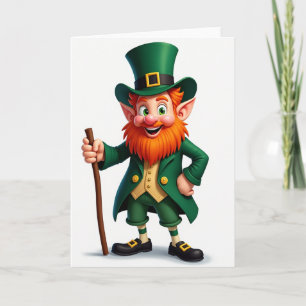 Lucky Leprechaun Fun Day Kaart