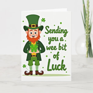 Lucky Leprechaun Gelukskaart Kaart