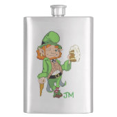 Lucky Leprechaun gepersonaliseerde fles Flacon (Voorkant)