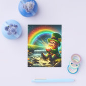 Lucky Leprechaun Gold Rainbow St Patrick's Day Flyer (Enkel)