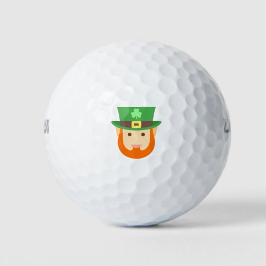 Lucky Leprechaun Golfballen (Voorkant)