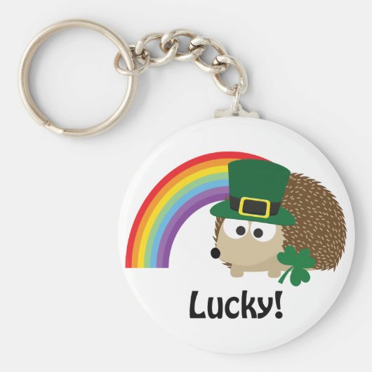 Lucky Leprechaun Hedégel Sleutelhanger (Voorkant)