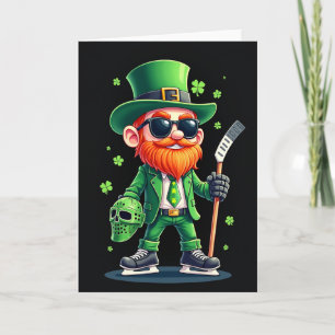 Lucky Leprechaun Hockey Star Kaart