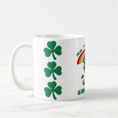 Lucky Leprechaun Kat & Regenboog Koffiemok (Links)