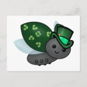Lucky Leprechaun Ladybug Briefkaart (Voorkant)