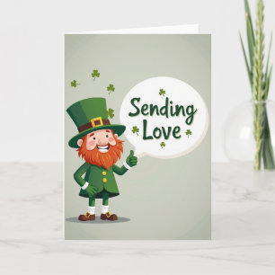 Lucky Leprechaun Liefdeskaart Sturen Kaart