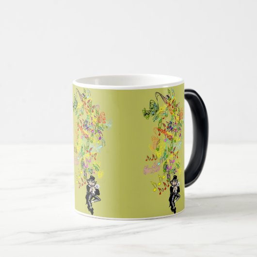 Lucky Leprechaun Magische Mok (Voorkant rechts)