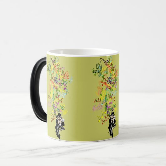 Lucky Leprechaun Magische Mok (Voorkant links)