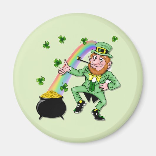 Lucky Leprechaun Magneet (Voorkant)
