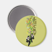 Lucky Leprechaun Magneet (Voorkant / Achterkant)