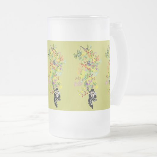 Lucky Leprechaun Matglas Bierpul (Voorkant rechts)