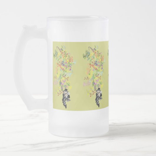 Lucky Leprechaun Matglas Bierpul (Links)