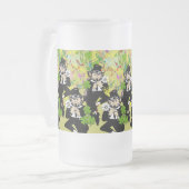 Lucky Leprechaun Matglas Bierpul (Voorkant links)