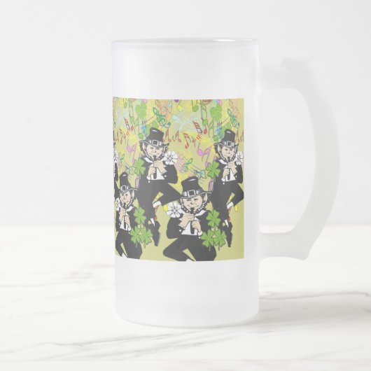 Lucky Leprechaun Matglas Bierpul (Rechts)