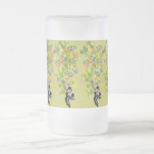 Lucky Leprechaun met shamrocks Matglas Bierpul (Center)