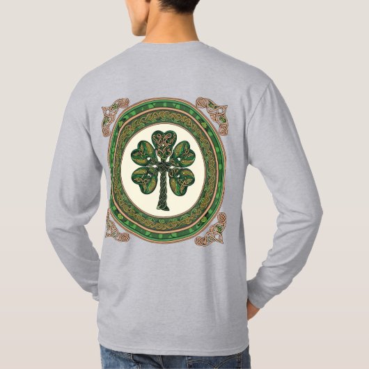 Lucky Leprechaun Pet - St. Patrick's Day T-shirt (Achterkant)