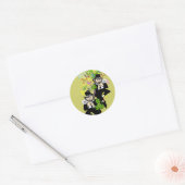 Lucky Leprechaun Ronde Sticker (Envelop)