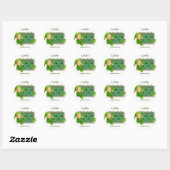 Lucky Leprechaun Ronde Sticker (Vel)