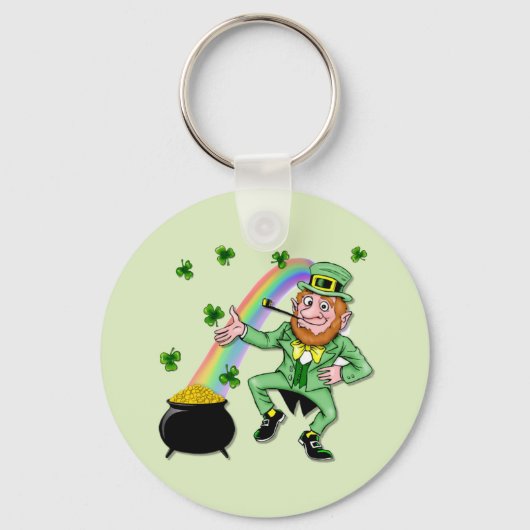 Lucky Leprechaun Sleutelhanger (Voorkant)