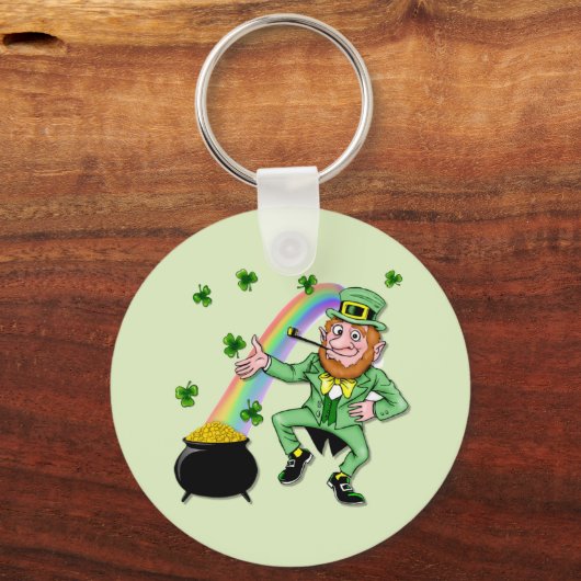 Lucky Leprechaun Sleutelhanger (Voorkant)