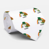 Lucky Leprechaun Snail Stropdas (Opgerold)